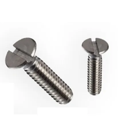 Din 963 Slotted Csk Screw